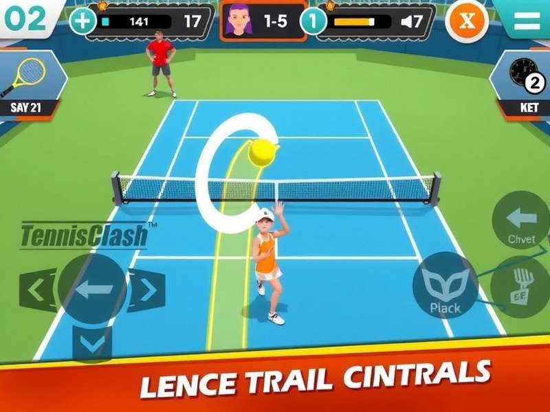Tennis Clash Gameplay Controls